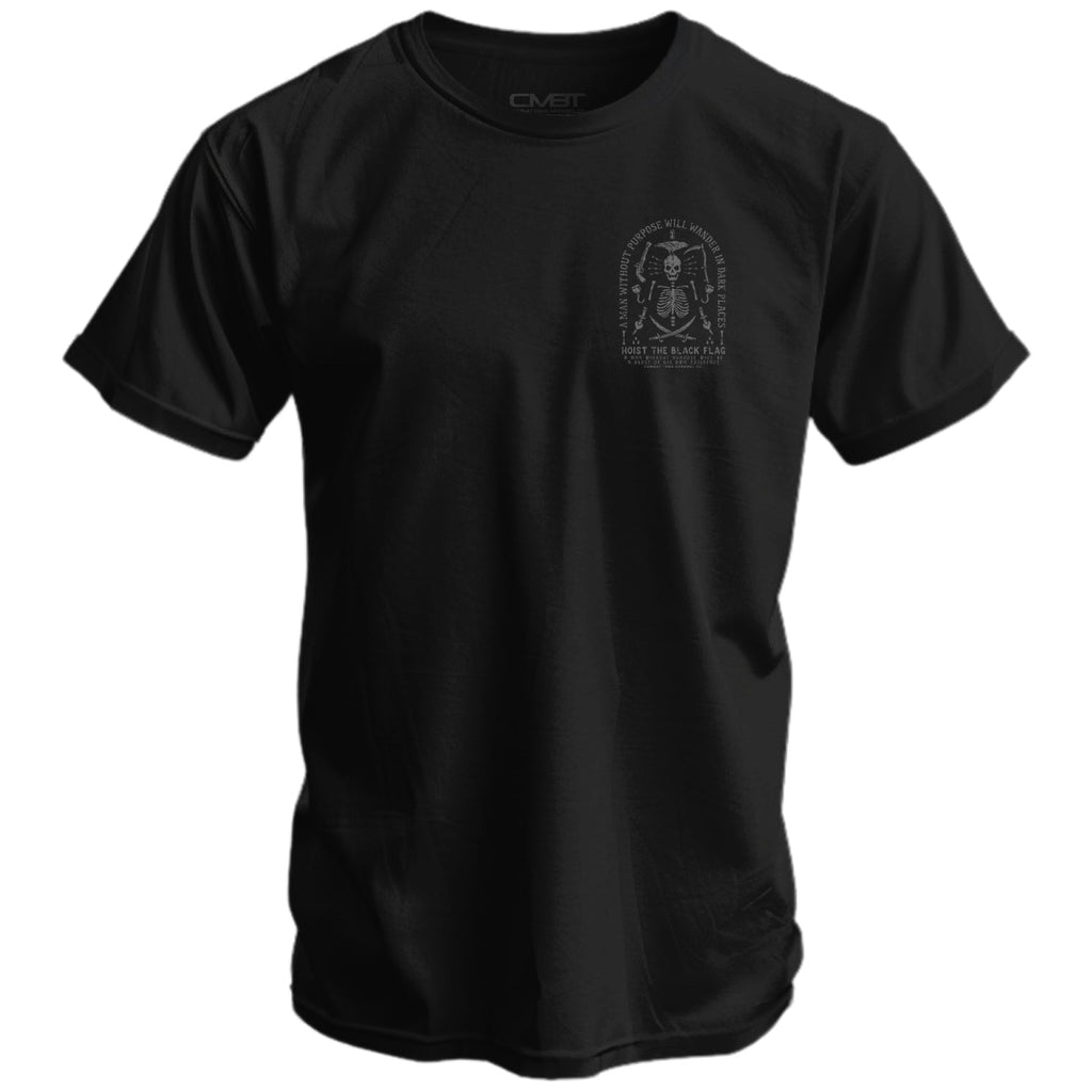 Hoist the Black Flag Skull & Bones Men's T-Shirt Hoodie, Sweatshirt | CoreVibeTees.com (Image 2)