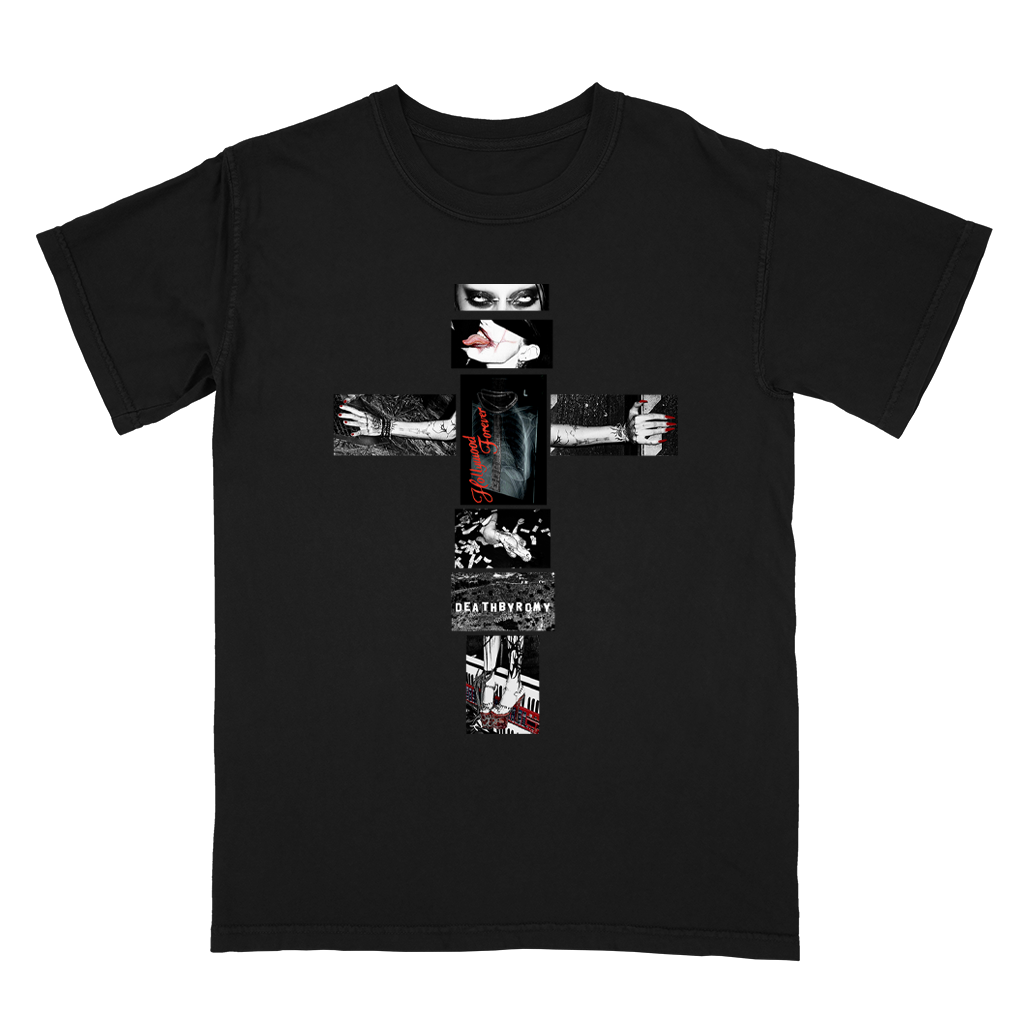 Hollywood Forever Cross T-Shirt Hoodie, Sweatshirt | CoreVibeTees.com (Image 1)