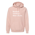 Garett Delano - Baseball. Cowboys. Short Shorts Pink Hoodie T-Shirts, Sweatshirt | CoreVibeTees.com