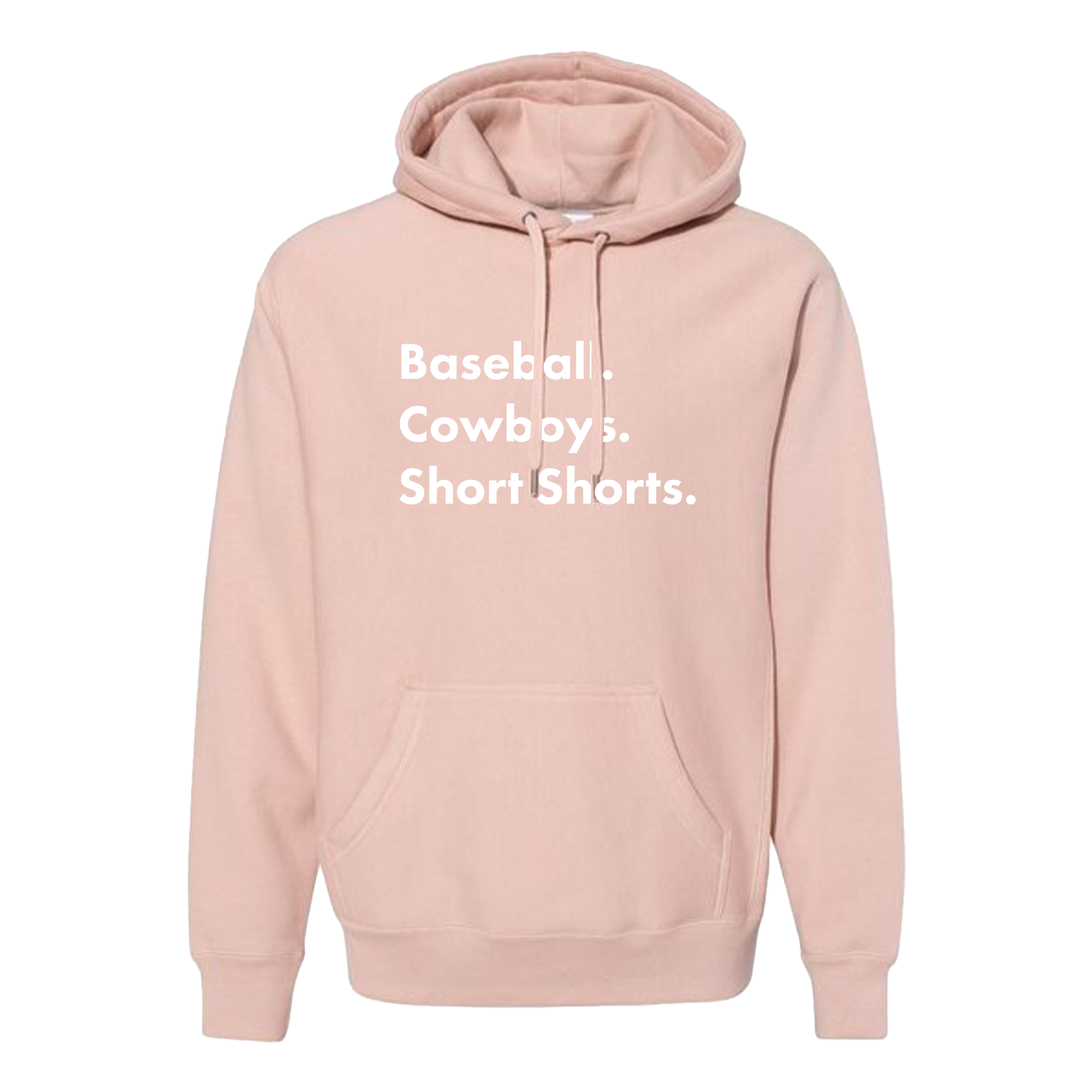 Garett Delano - Baseball. Cowboys. Short Shorts Pink Hoodie T-Shirts, Sweatshirt | CoreVibeTees.com