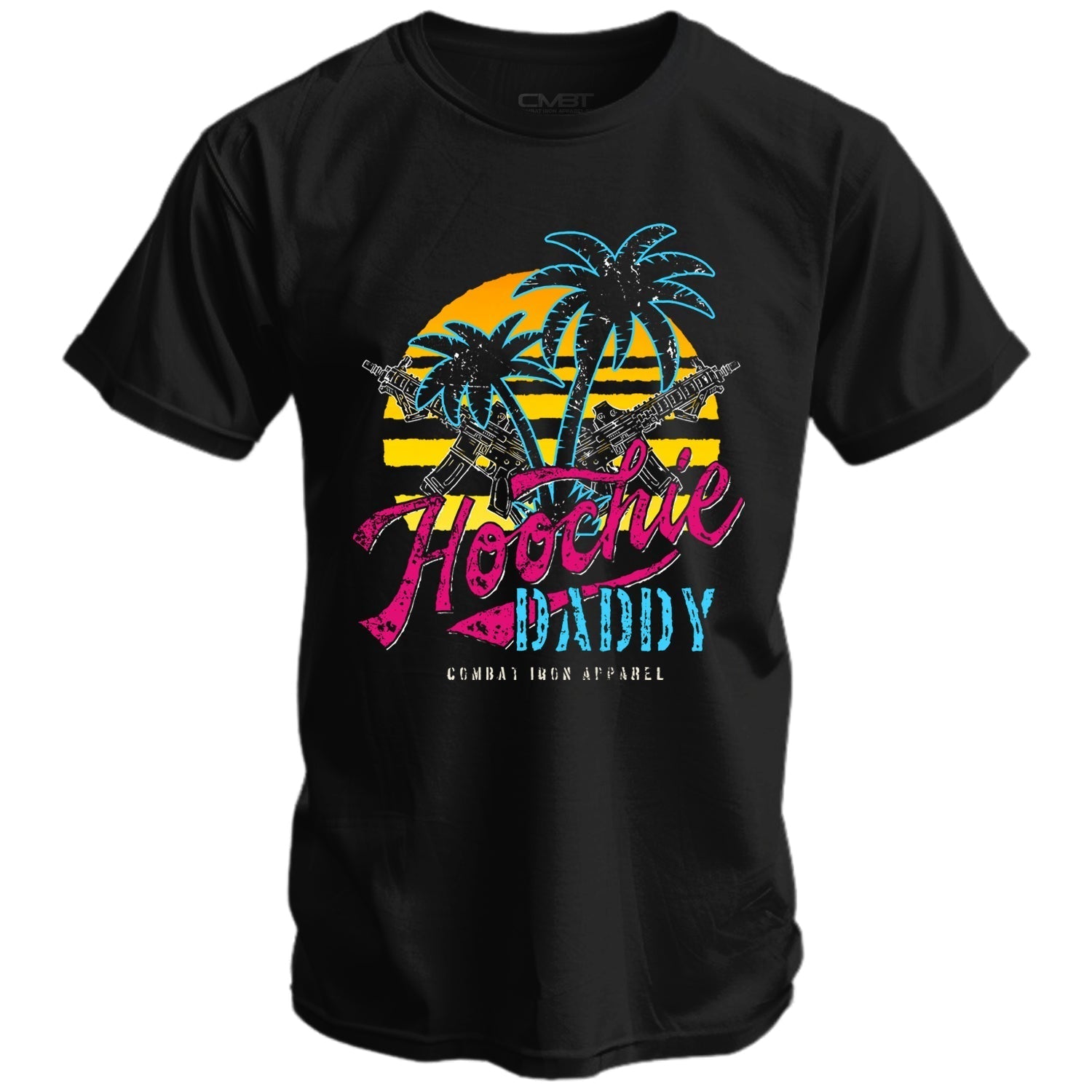 Hoochie Daddy Sunset Men's T-Shirt Hoodie, Sweatshirt | CoreVibeTees.com (Image 1)