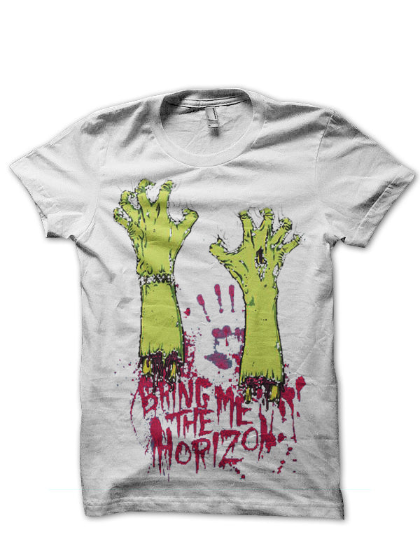 Bring Me The Horizon Hands White T-Shirt Hoodie, Sweatshirt | CoreVibeTees.com