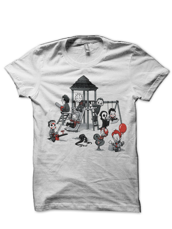 Horror Park White T-Shirt Hoodie, Sweatshirt | CoreVibeTees.com
