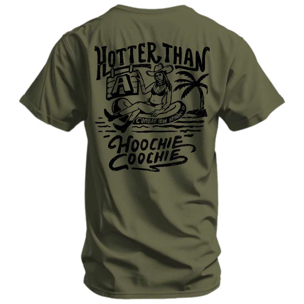 Hotter Than A Hoochie Coochie Men's T-Shirt Hoodie, Sweatshirt | CoreVibeTees.com (Image 4)