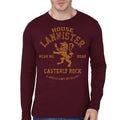 House Lannister Maroon Full Sleeve Tee Hoodie, Sweatshirt | CoreVibeTees.com