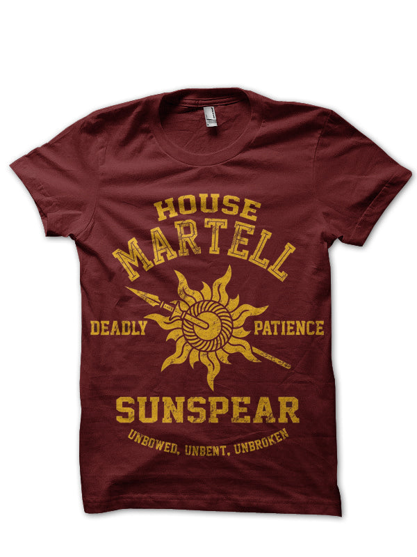 House Martell Maroon T-Shirt Hoodie, Sweatshirt | CoreVibeTees.com