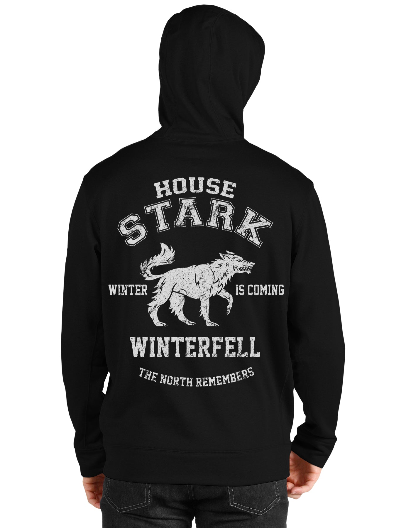 House Stark Black Hoodie T-Shirts, Sweatshirt | CoreVibeTees.com