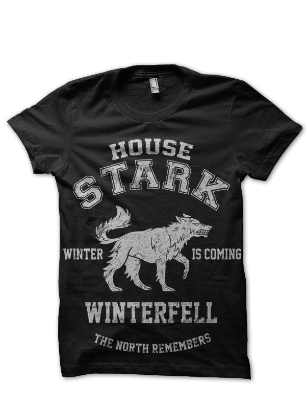 House Stark Black Tee Style002 Hoodie, Sweatshirt | CoreVibeTees.com