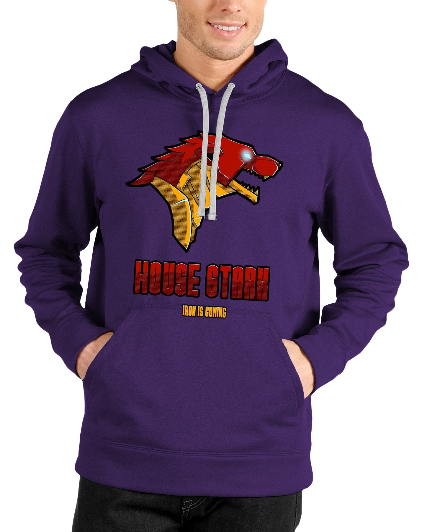 House Stark Purple Hoodie T-Shirts, Sweatshirt | CoreVibeTees.com