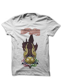 Deathly Hallows Half Sleeve White T-Shirt Hoodie, Sweatshirt | CoreVibeTees.com
