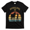 Heartland Retro Vintage Sunset T-Shirt Hoodie, Sweatshirt | CoreVibeTees.com
