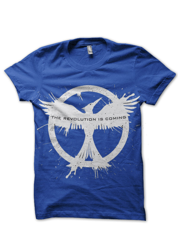 Hunger Games Blue Tee (All Colours Available) Hoodie, Sweatshirt | CoreVibeTees.com