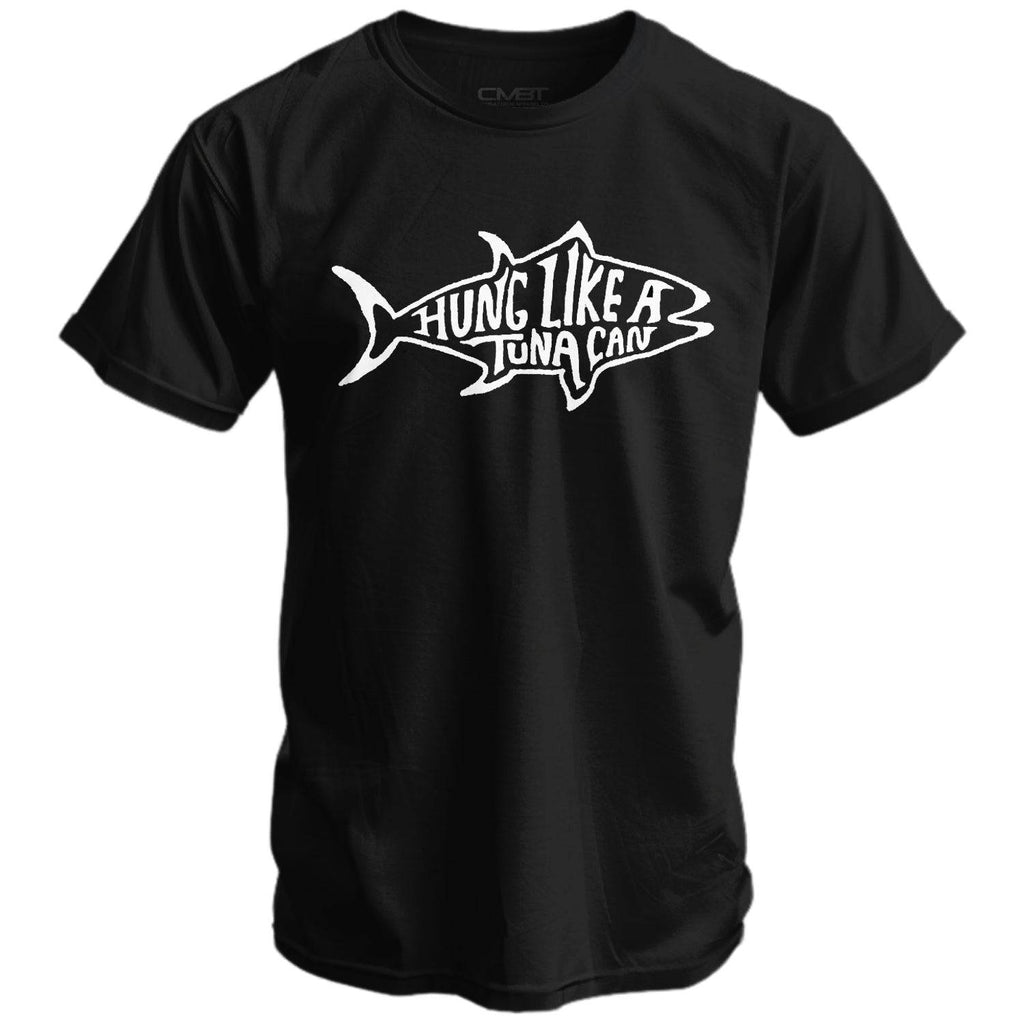 Hung Like A Tuna Can Men's T-Shirt Hoodie, Sweatshirt | CoreVibeTees.com (Image 1)