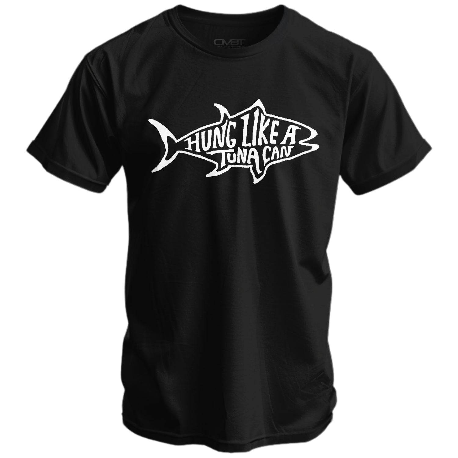 Hung Like A Tuna Can Men's T-Shirt Hoodie, Sweatshirt | CoreVibeTees.com (Image 1)