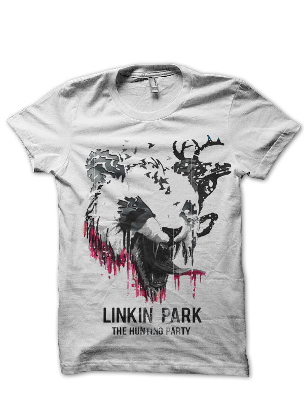 Linkin Park The Hunting Party White T-Shirt Hoodie, Sweatshirt | CoreVibeTees.com