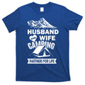Husband And Wife Camping Partners For life T-Shirt Hoodie, Sweatshirt | CoreVibeTees.com