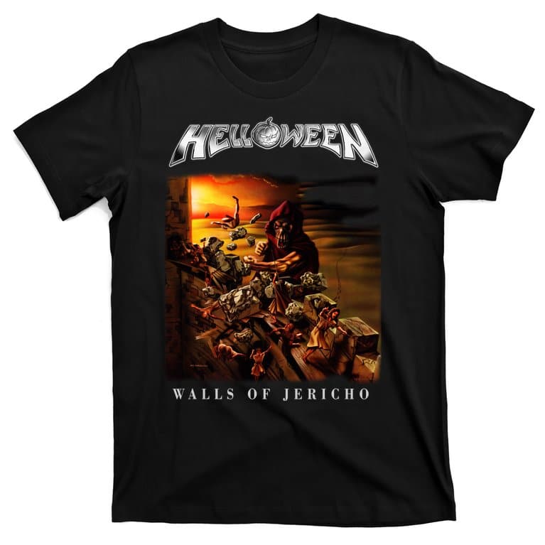 Helloween Walls Of Jericho T-Shirt Hoodie, Sweatshirt | CoreVibeTees.com
