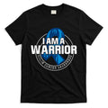 I Am A Warrior Colon Cancer Awareness T-Shirt Hoodie, Sweatshirt | CoreVibeTees.com