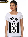 I Am Big Fat Panda Girlâ€™s White T-Shirt Hoodie, Sweatshirt | CoreVibeTees.com