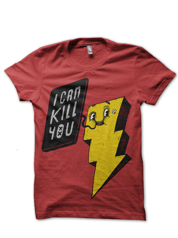 I Can Kill Red T-Shirt Hoodie, Sweatshirt | CoreVibeTees.com