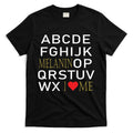 I Heart Melanin Alphabet T-Shirt Hoodie, Sweatshirt | CoreVibeTees.com