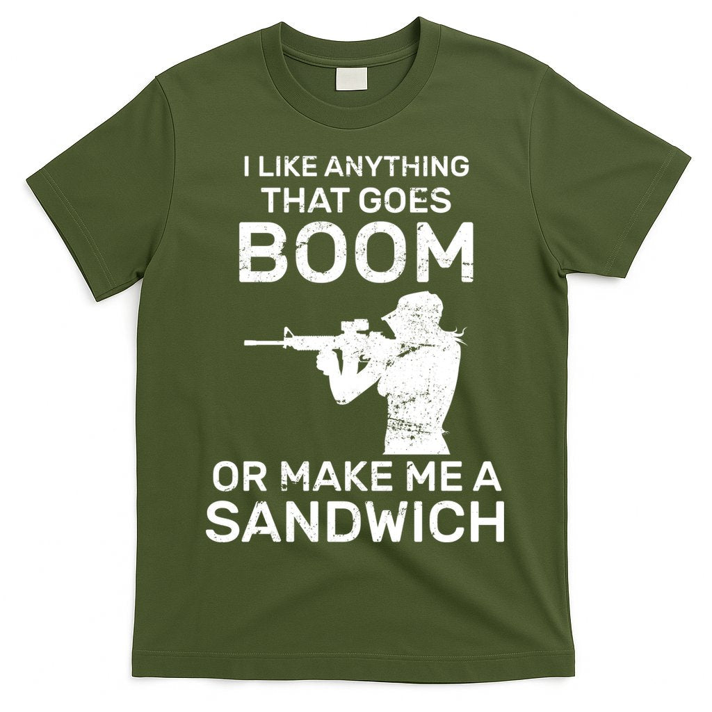 I Like Anything That Goes Boom T-Shirt Hoodie, Sweatshirt | CoreVibeTees.com
