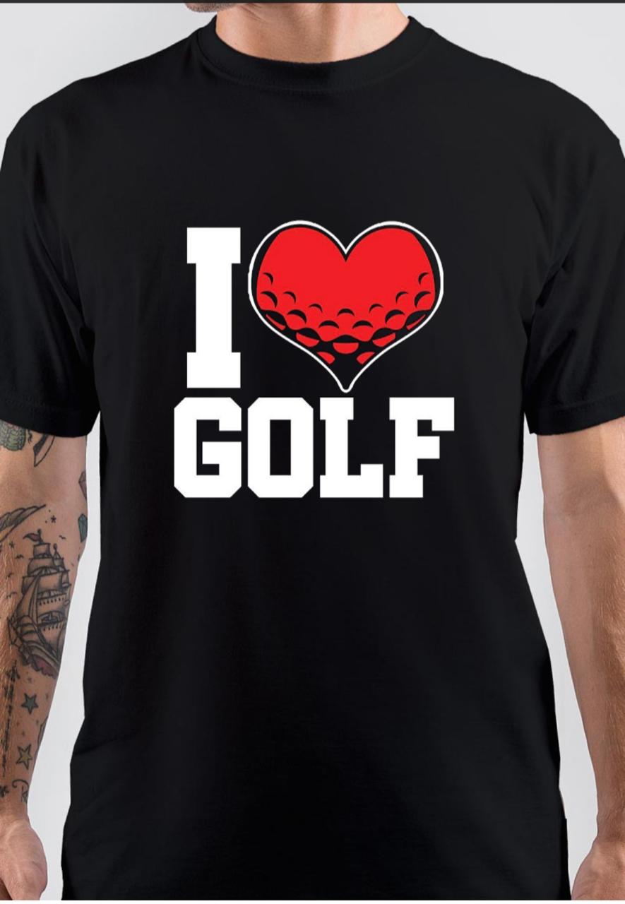 I Love Golf T-Shirt Hoodie, Sweatshirt | CoreVibeTees.com