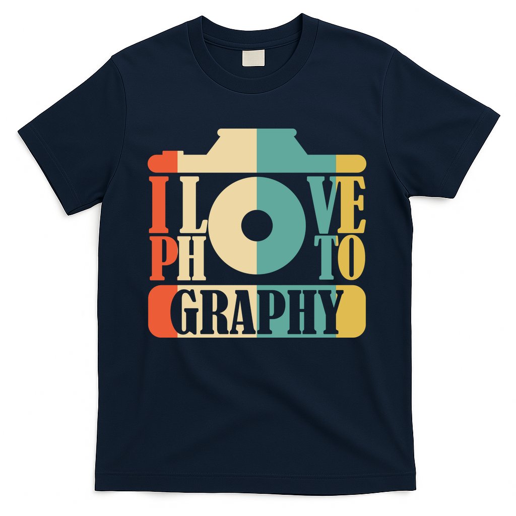 I Love Photography Camera T-Shirt Hoodie, Sweatshirt | CoreVibeTees.com