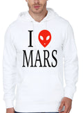 I Love Mars White Hoodie T-Shirts, Sweatshirt | CoreVibeTees.com