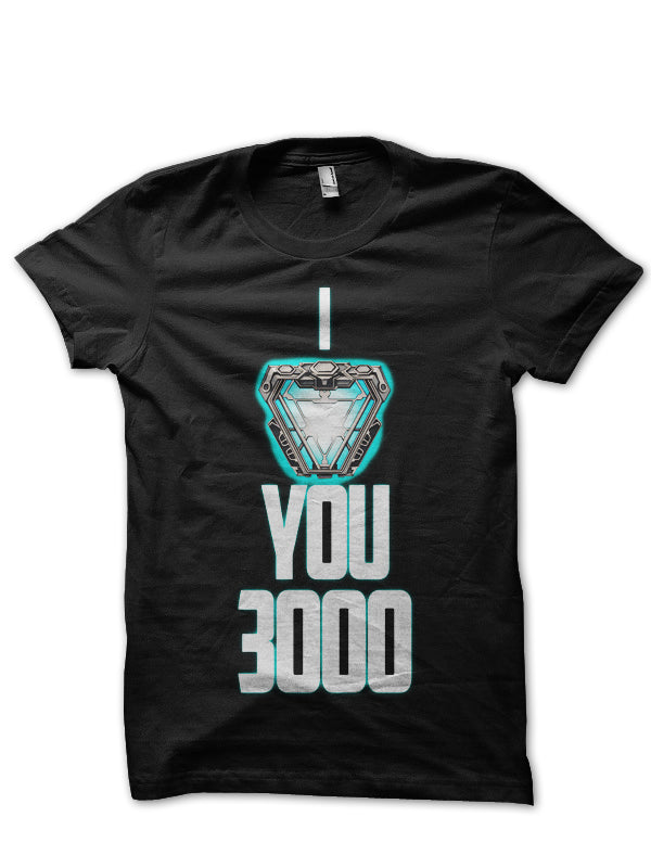 I Love You 3000 Black T-Shirt Hoodie, Sweatshirt | CoreVibeTees.com