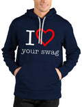 I Love Your Swag Navy Blue Hoodie T-Shirts, Sweatshirt | CoreVibeTees.com