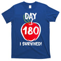 I Survived 180 Days Last Day Of School T-Shirt Hoodie, Sweatshirt | CoreVibeTees.com
