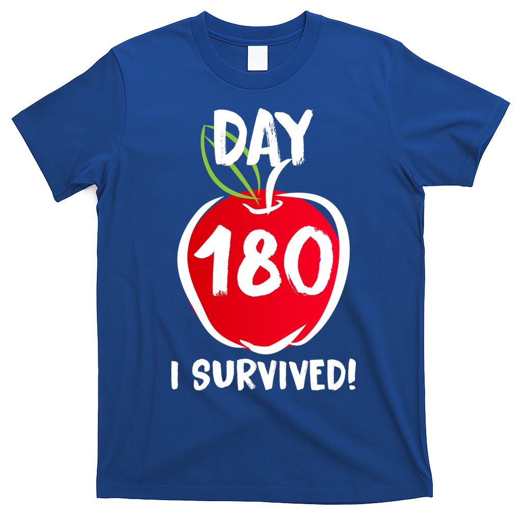I Survived 180 Days Last Day Of School T-Shirt Hoodie, Sweatshirt | CoreVibeTees.com