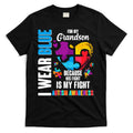 I Wear Blue For My Grandson His Fight is My Fight Autism T-Shirt Hoodie, Sweatshirt | CoreVibeTees.com