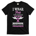 I Wear Pink Angel Breast Cancer Awareness T-Shirt Hoodie, Sweatshirt | CoreVibeTees.com