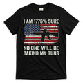 I'm 1776 Sure No One Is Taking My Guns AR15 USA Flag BACK T-Shirt Hoodie, Sweatshirt | CoreVibeTees.com