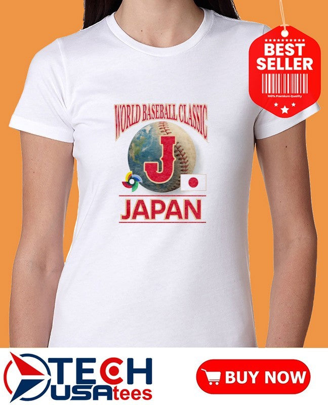 2026 World Baseball Classic Japan logo shirt