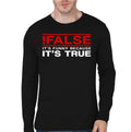 False Black Full Sleeve T-Shirt Hoodie, Sweatshirt | CoreVibeTees.com