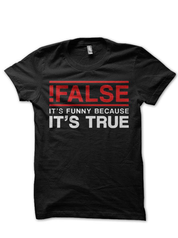 False Black Half Sleeve T-Shirt Hoodie, Sweatshirt | CoreVibeTees.com