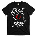 Iran Free Iran Symbol Heart Map Freedom Heart Love T-Shirt Hoodie, Sweatshirt | CoreVibeTees.com