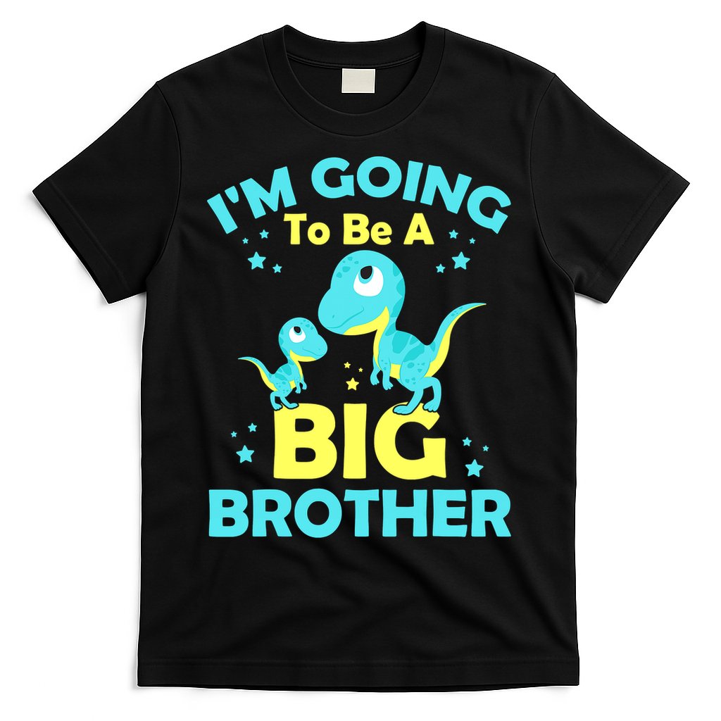 I'm Going To Be A Big Brother Cute Dinosaur T-Shirt Hoodie, Sweatshirt | CoreVibeTees.com