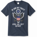 In God We Trust Guns Are Just Backup T-Shirt Hoodie, Sweatshirt | CoreVibeTees.com
