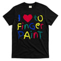 I Heart Love To Finger Paint IM Paint Cute Couple Valentine T-Shirt Style001 Hoodie, Sweatshirt | CoreVibeTees.com