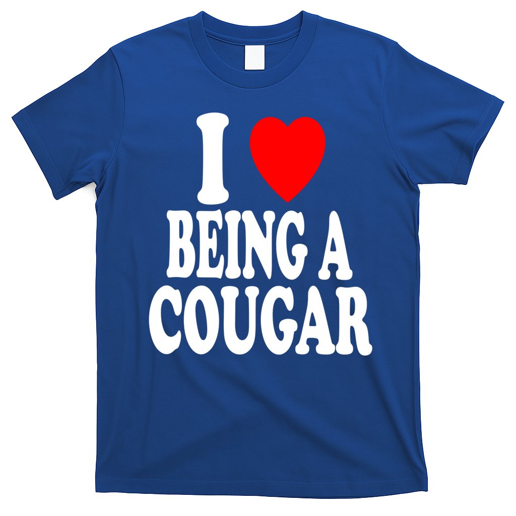 I Heart (Love) Being A Cougar Hot Older Gift T-Shirt Hoodie, Sweatshirt | CoreVibeTees.com