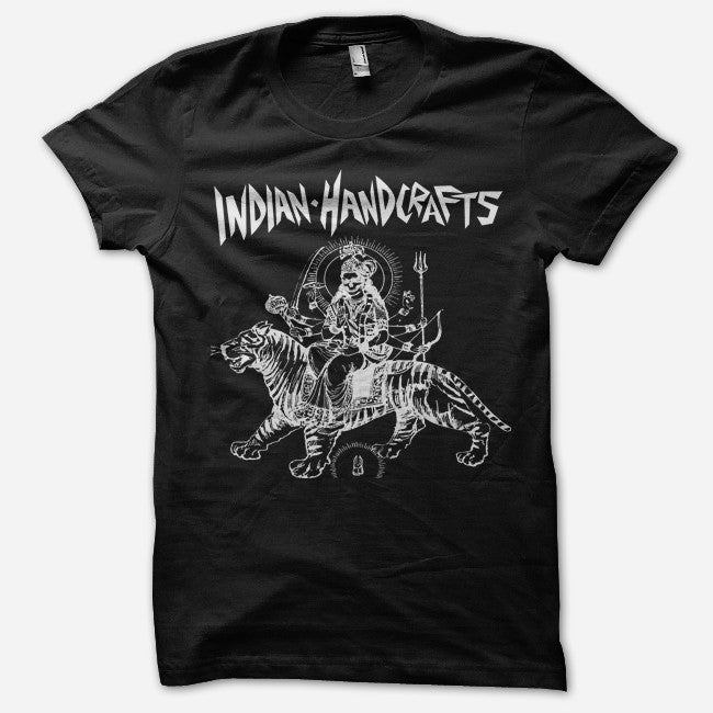 Tiger Woman Black T-Shirt (White Ink) Hoodie, Sweatshirt | CoreVibeTees.com