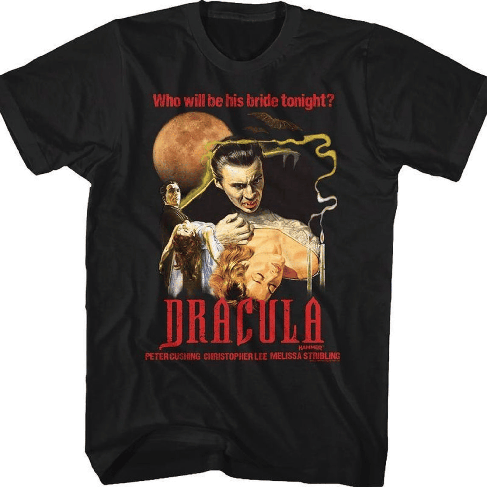 Dracula Poster T-Shirt Hoodie, Sweatshirt | CoreVibeTees.com