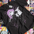 Soul Eater Crona Fan Made Anime Manga Atsushi Ohkubo Shinigami Jersey Short Sleeve Tee (1)