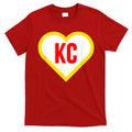 I Love Kansas City KC Football Heart KC Kansas City T-Shirt Hoodie, Sweatshirt | CoreVibeTees.com