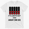 It's Lights Out And Away We Go Formula Racing Circuits Sport T-Shirt Hoodie, Sweatshirt | CoreVibeTees.com