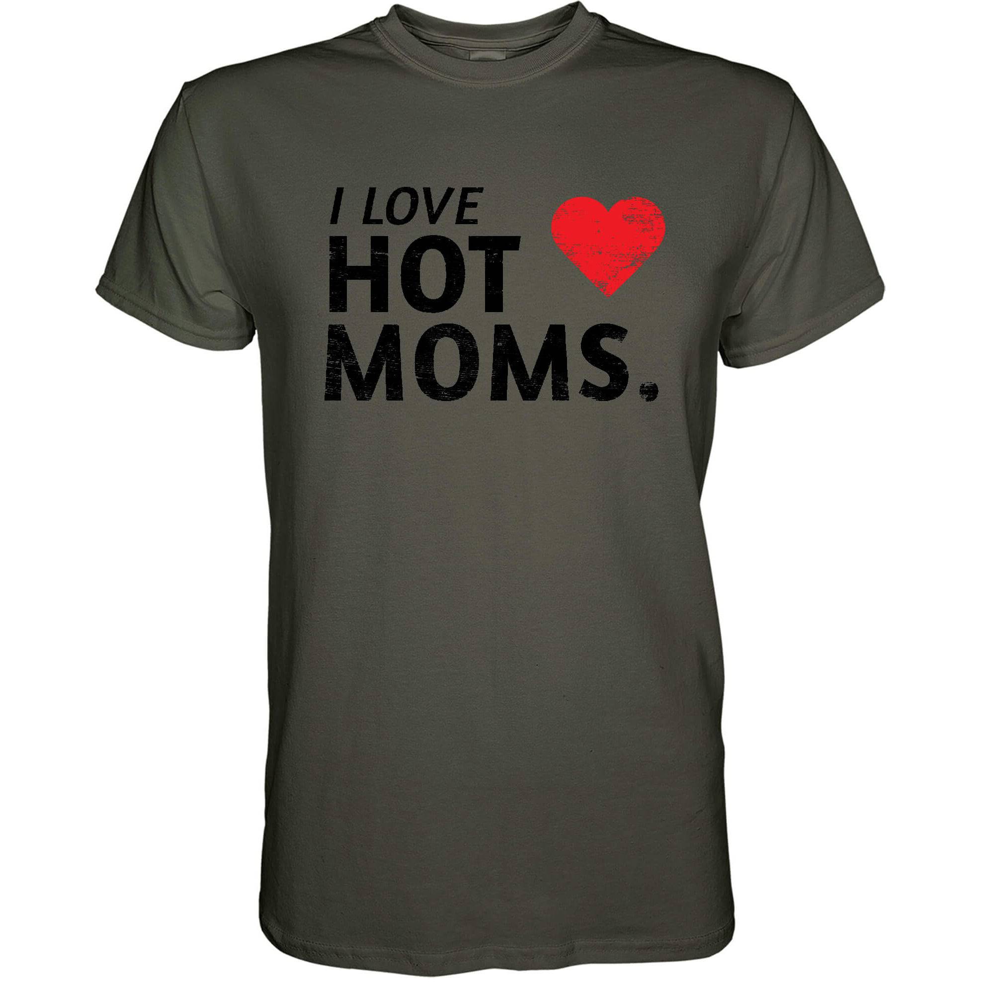 I Love Hot Moms Men's T-shirt Hoodie, Sweatshirt | CoreVibeTees.com (Image 4)